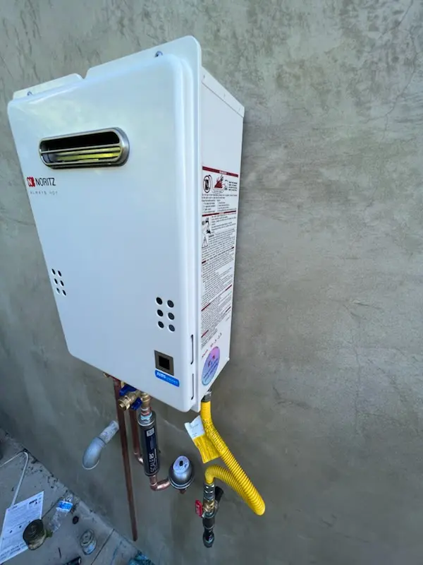Tankless water heater installation for Elders Corner homes